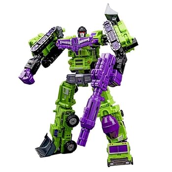 1/64 フィギュア 6体 Amazon.com: Deformation GT Engineering Devastator Combiner 6